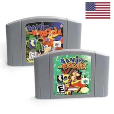 BANJO-TOOIE KAZOOIE Games Cartridge For Nintendo 64 Console US Fast Shipping picture