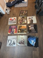 10 Vintage Rock Vinyl LP Lot Kinks Monkees Cream Yardbirds Fever Tree Stampeders picture