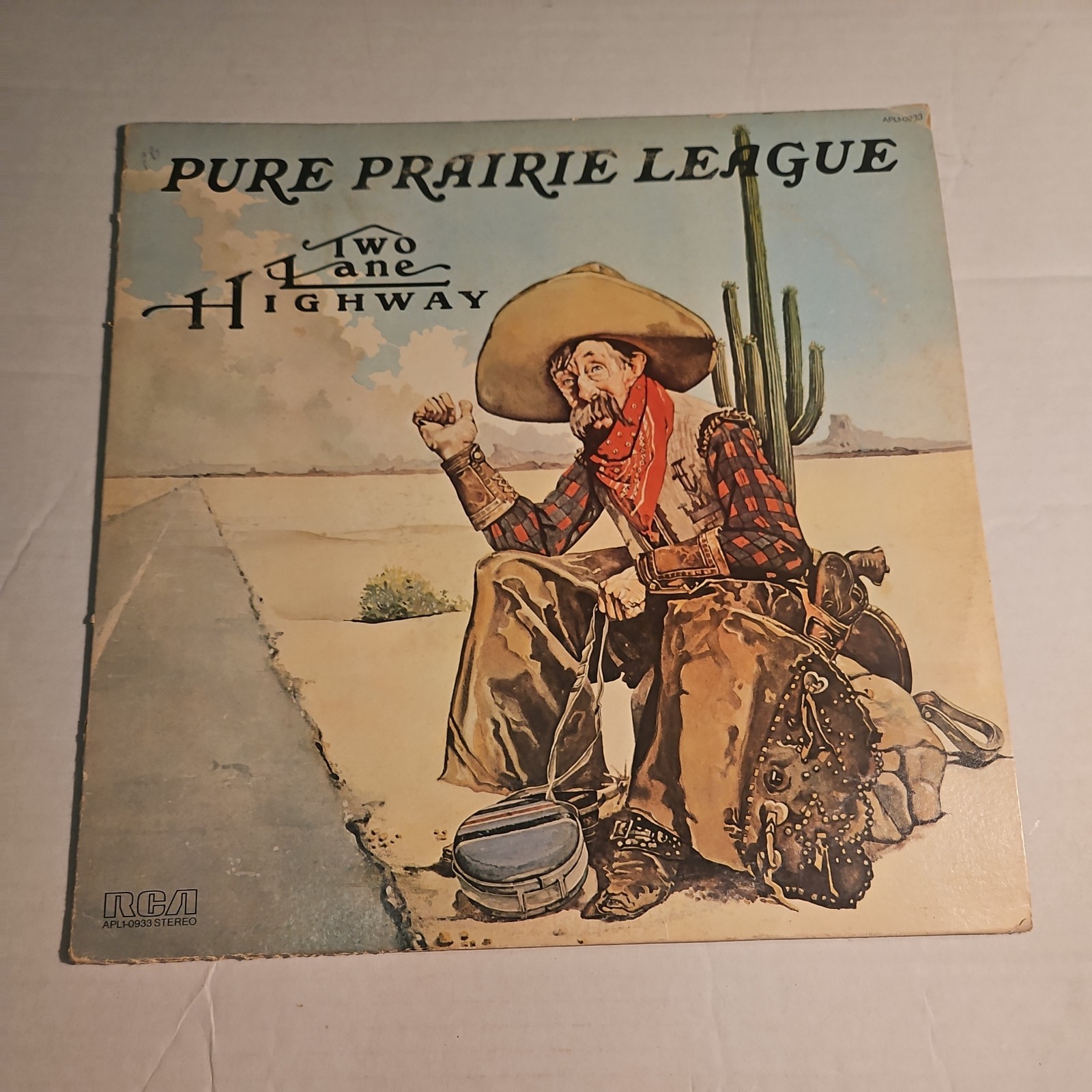 Pure Prairie League ‎- Two Lane Highway - RCA 1975