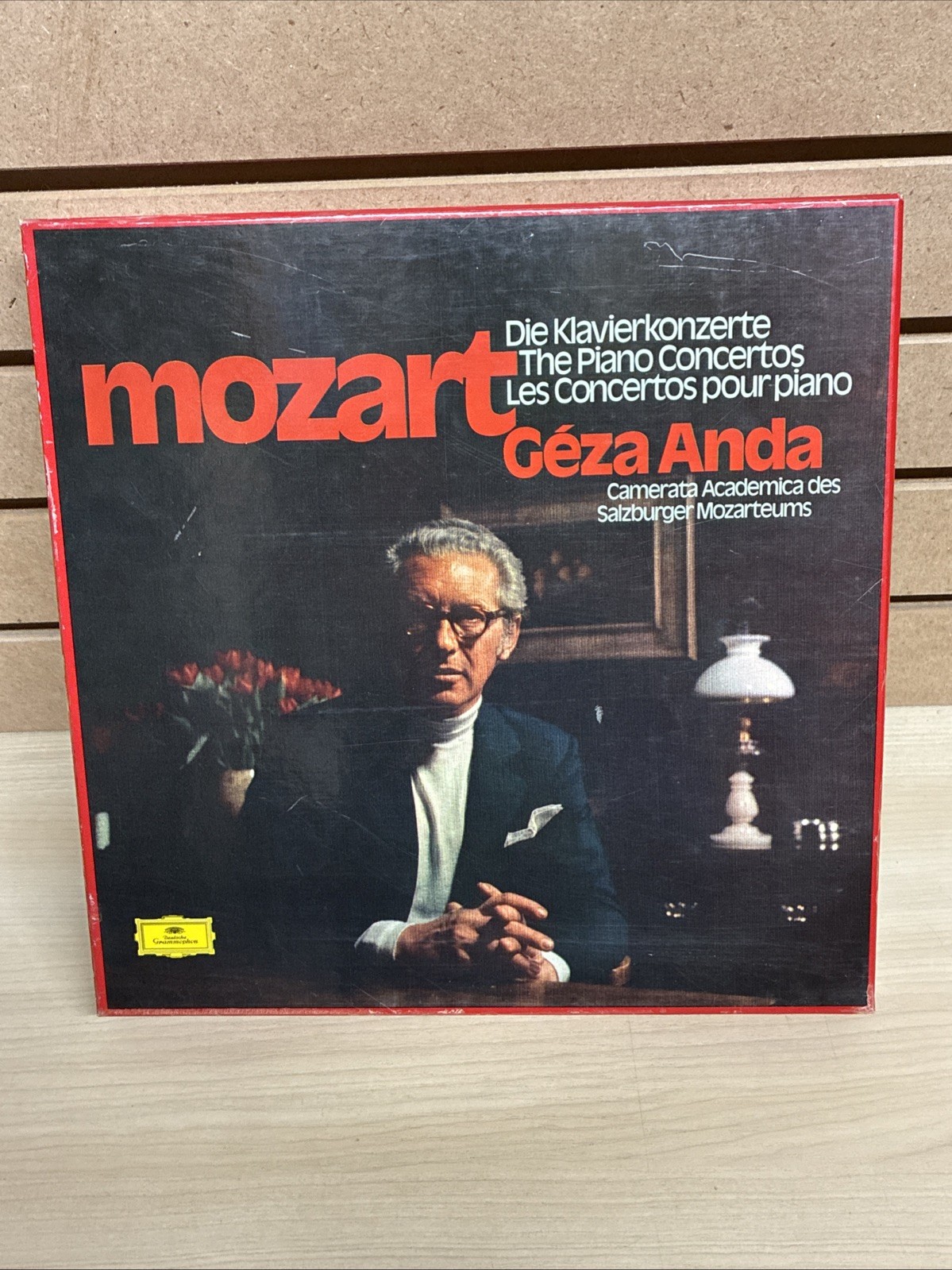 Geza Anda Mozart Piano Concertos - 12LP DG Vinyl Box Set Die Klavierkonzerte