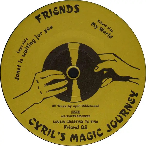 Cyril's Magic Journey My World / Janet Is Waiting For You Vinyl Single 12