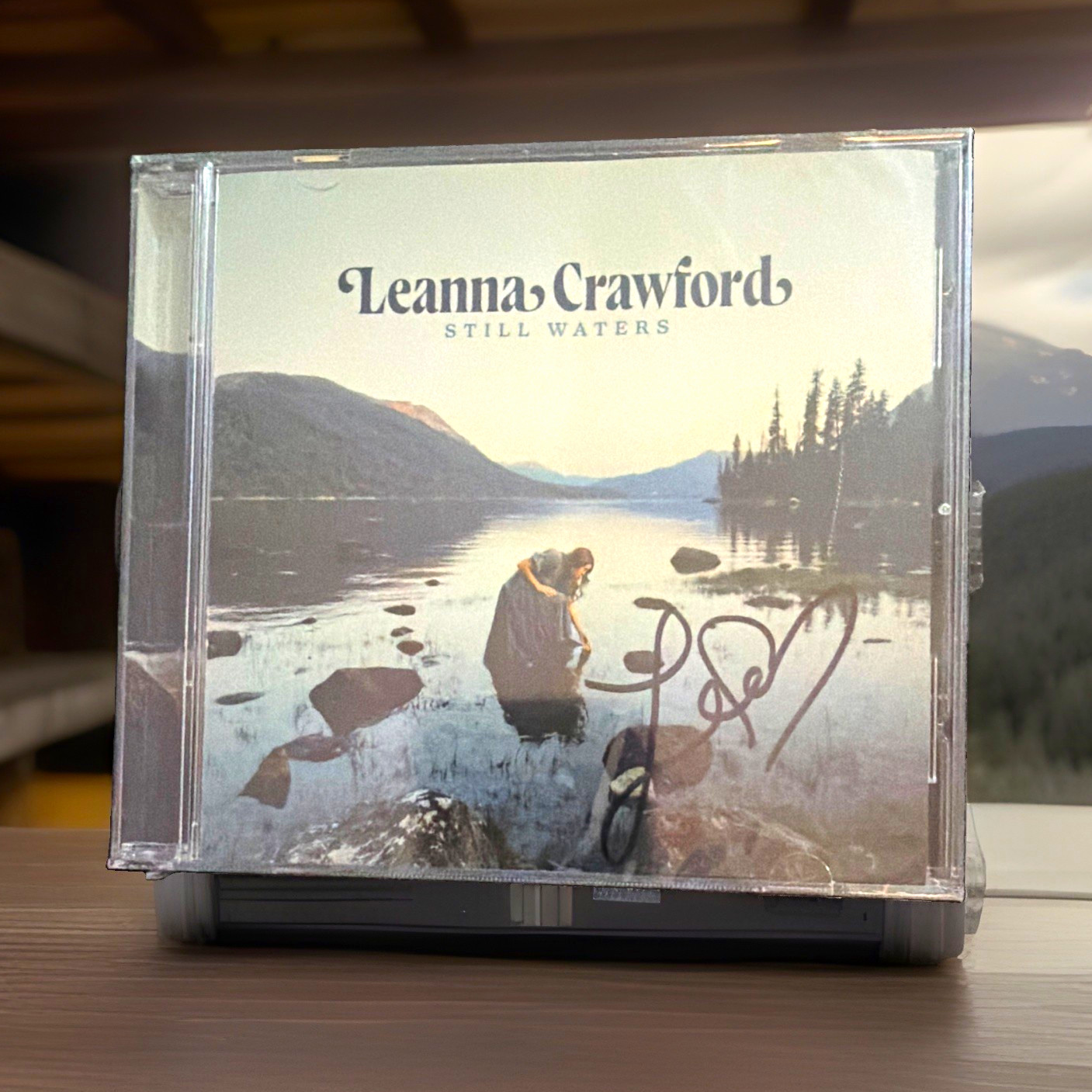 Leanna Crawford Still Waters CD (2022) Provident Contemporary Christian Signed