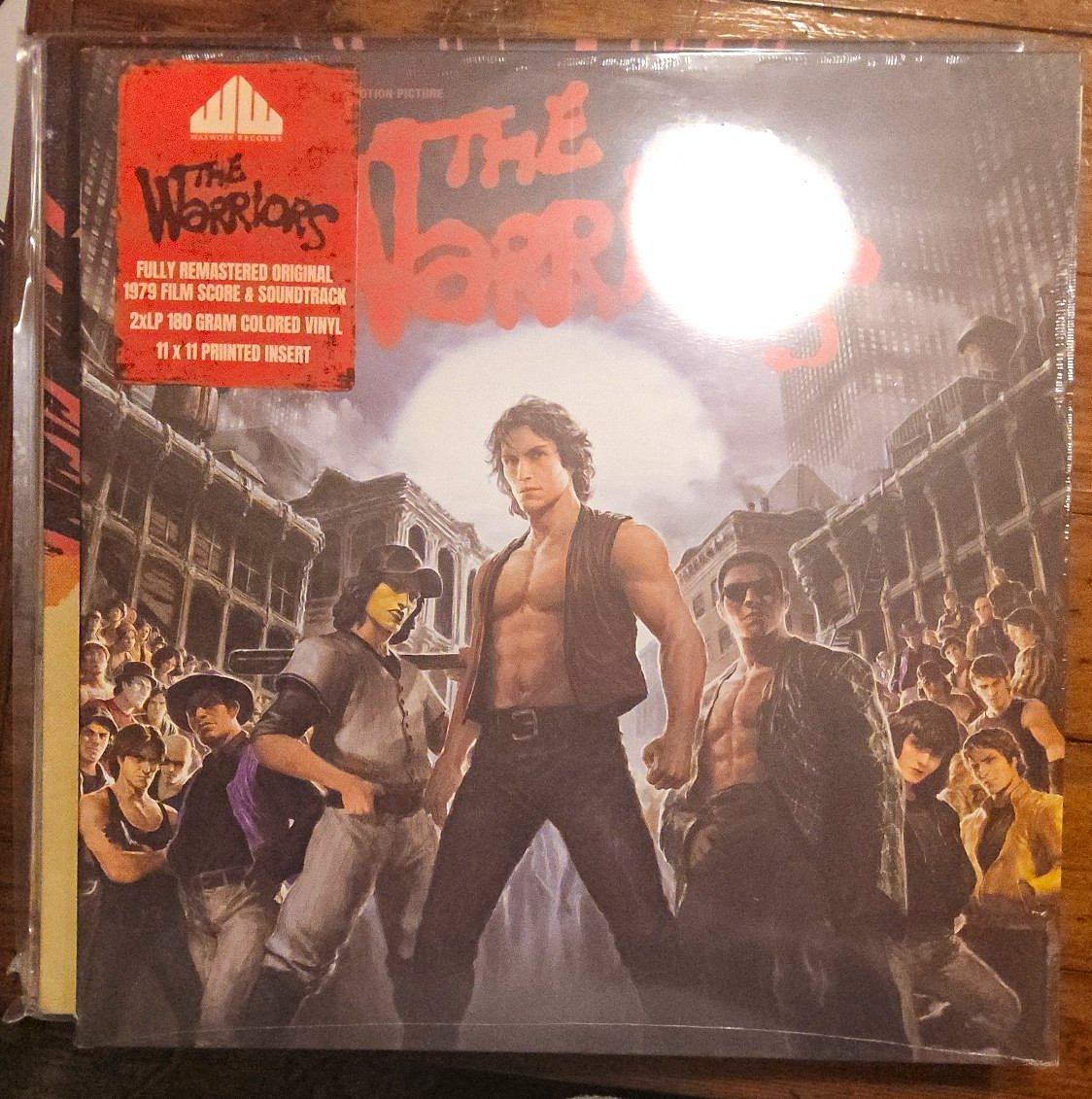 Waxwork Records The Warriors Remastered Film Score/Soundtrack 2xLP 180-220g