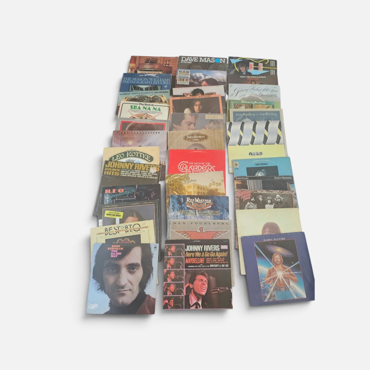 Vinyl Records (34) 70s Rock – Various Artists.  Look at the pics for all artists