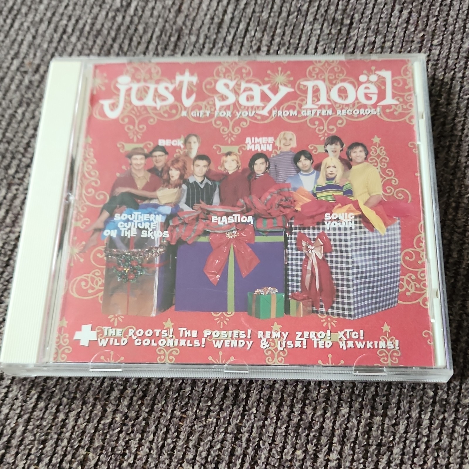 Various Artists - Just Say Noël (CD, 1996, Geffen) Holiday Christmas Comp