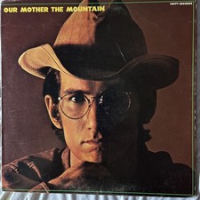 Townes Van Zandt Our Mother the Mountain (VINYL , RARE, 1 OF A KIND. FOLK GOD picture