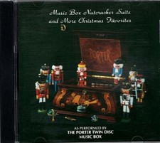 Music Box Nutcracker Suite And More ~ Porter Twin Disc Music Box ~ CD ~ Good picture