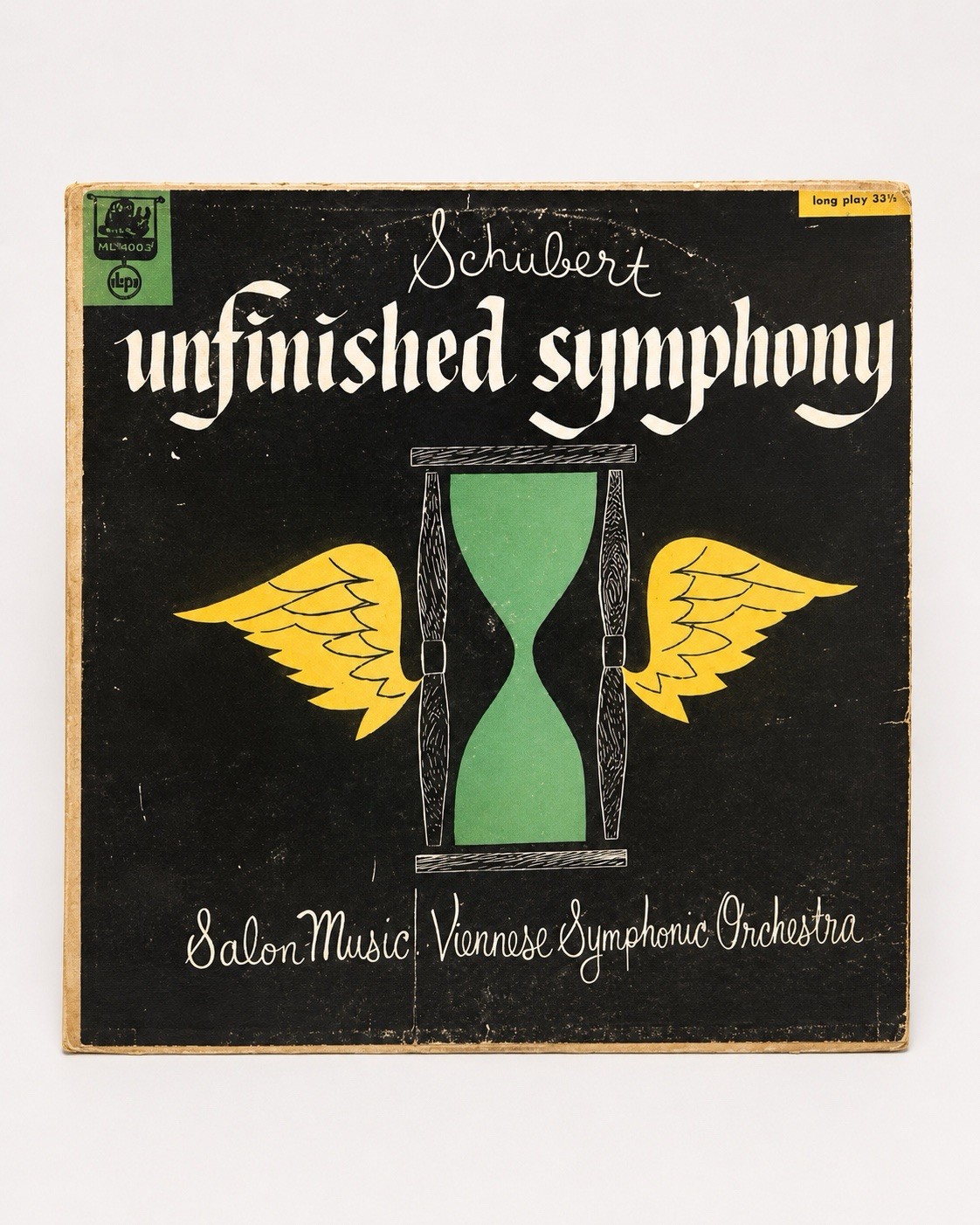 Schubert Unfinished Symphony LP Vinyl Viennese Symphonic Orchestra