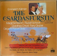 Emmerich Kálmán Die Csárdásfürstin Vinyl LP Operetta Ariola Stereo 89 875 IE picture