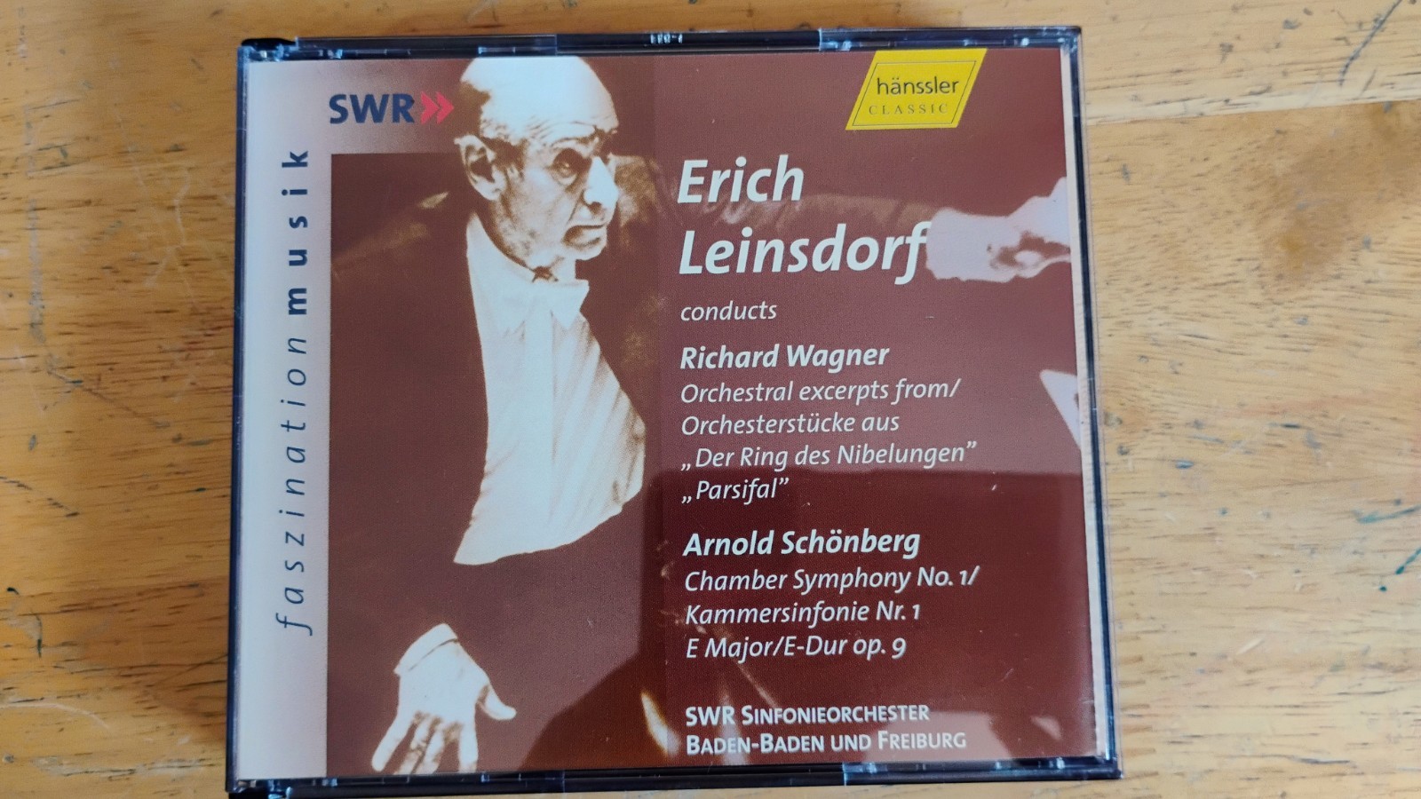 Erich Leinsdorf Conducts Wagner and Schonberg Classical 2CD Set [EXCELLENT CDs]