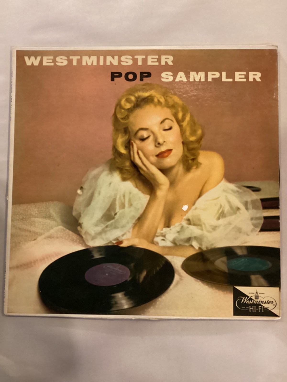 WESTMINSTER POP SAMPLER CHEESECAKE COVER CLASSICAL LOUNGE VINYL LP VG