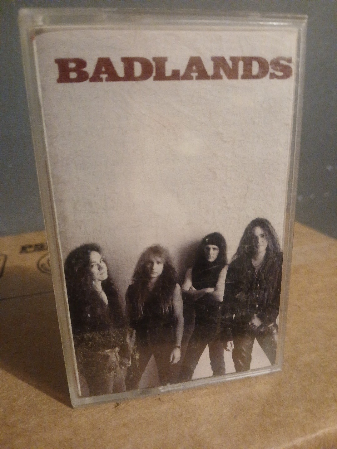 Badlands Self Titled Cassette Tape 1989 Atlantic