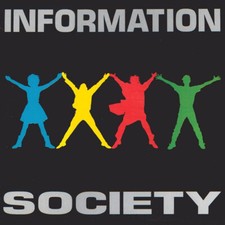 INFORMATION SOCIETY: Information Society (Black Vinyl LP)- Tommy Boy - SEALED picture