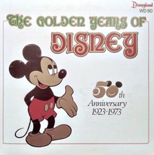 The Golden Years Of Disney (1973) Disneyland vinyl sealed NEW childrens UK picture