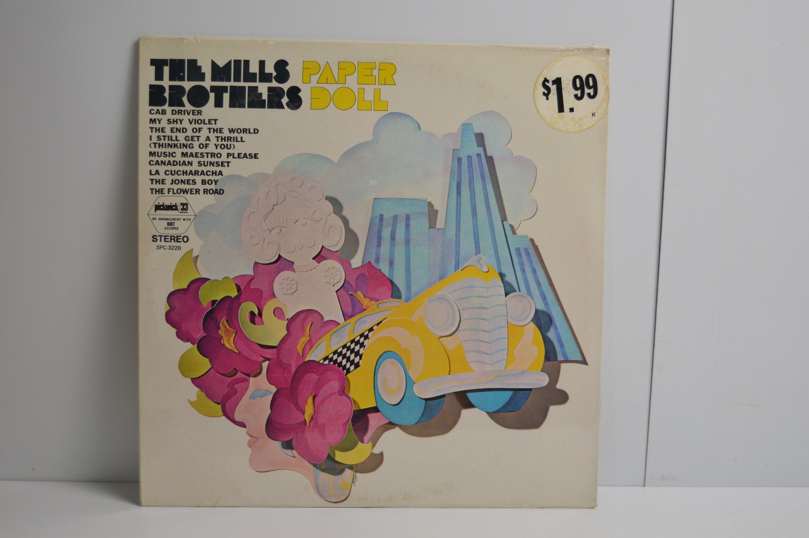 The Mills Brothers Paper Doll Vinyl Record LP Factory Sealed NIP 1971