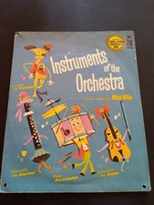 Vintage Golden Records Instruments of the Orchestra 78 RPM Yellow Record R737 picture