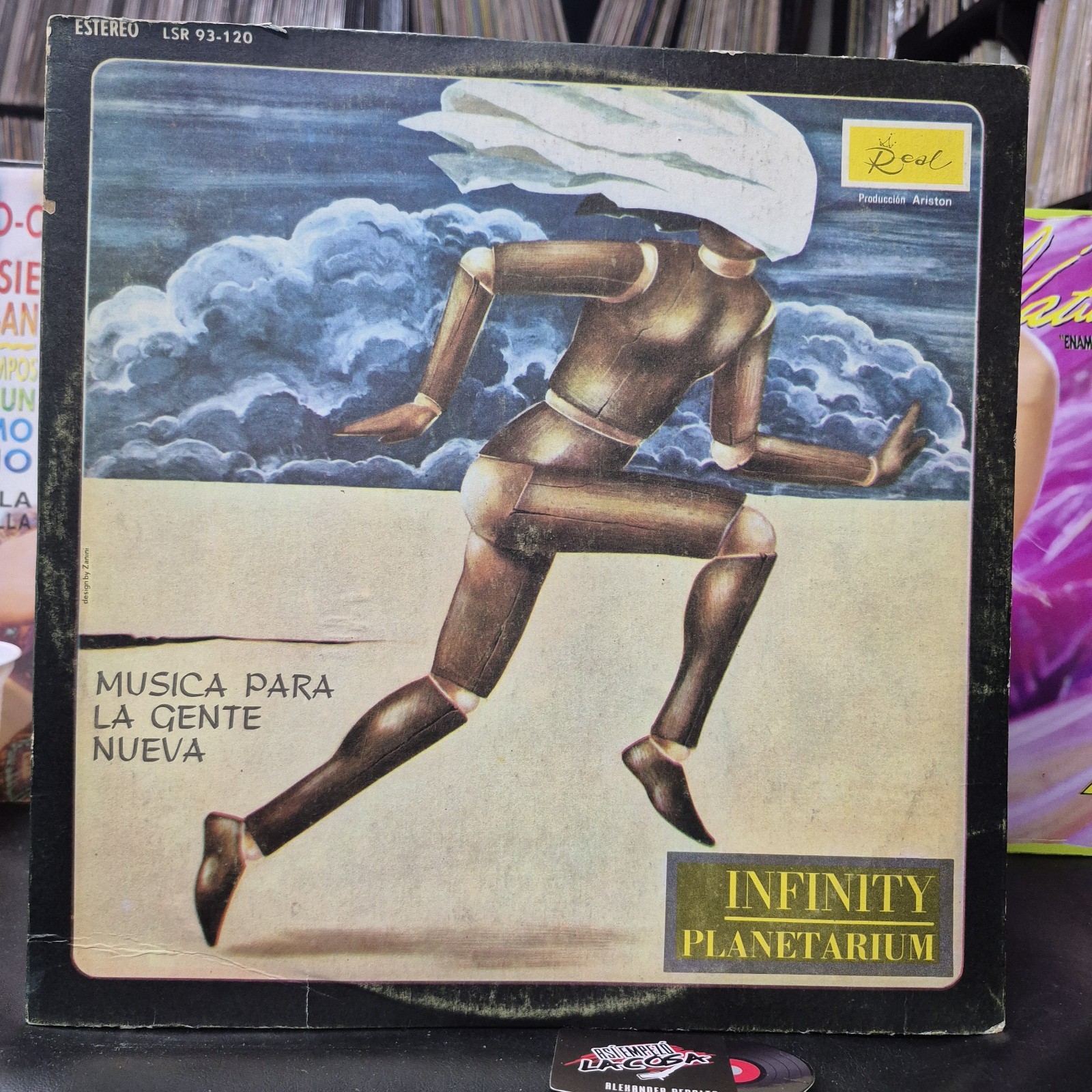 PLANETARIUM Infinity RARE COLOMBIA PRESS 1971 Real LRS 93-120 Italian Prog Rock 