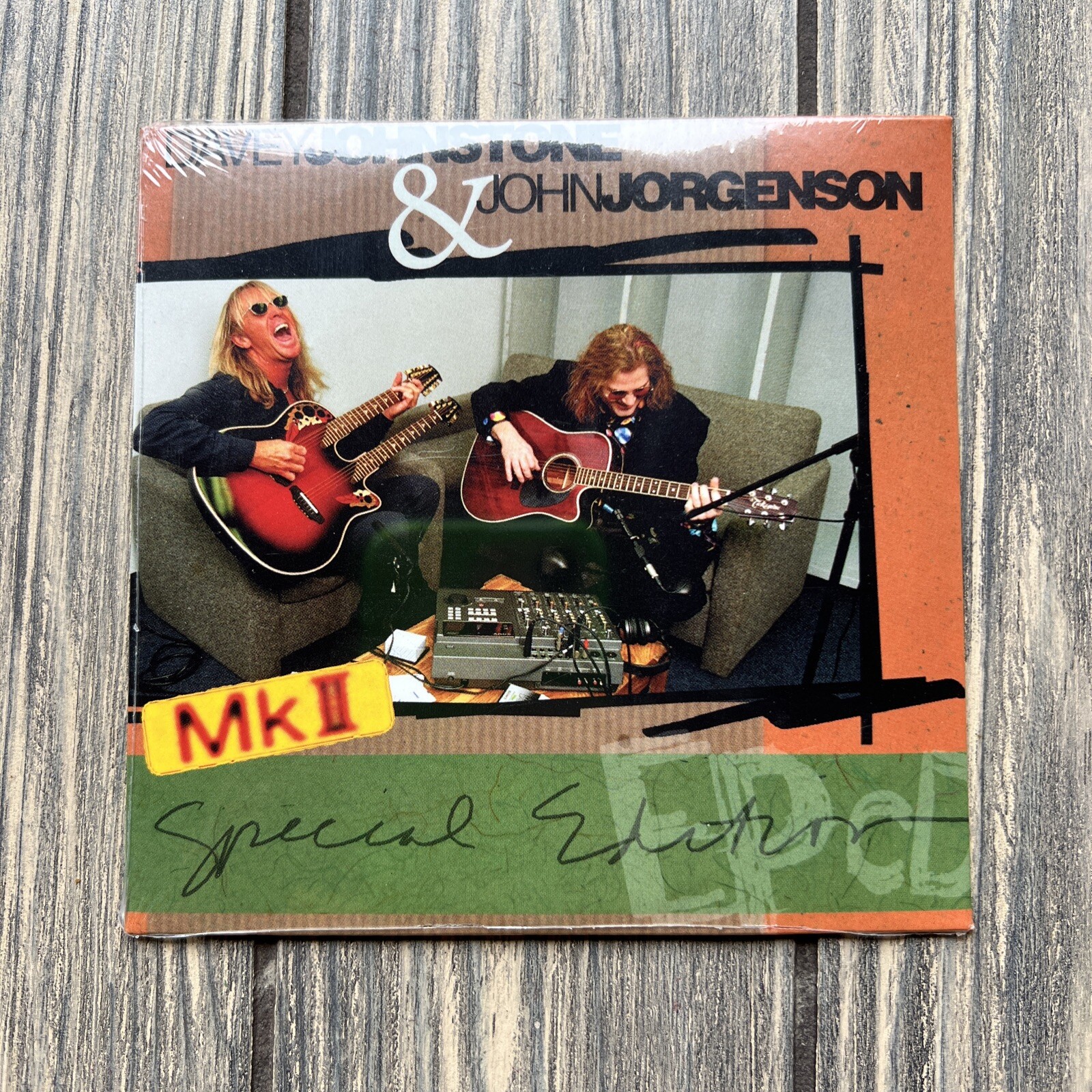 Rare Vtg Davey Johnstone John Jorgensen MK II Special Edition Sony Promo CD 1998