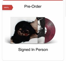 NESSA BARRETT Signed Tough Love LP Cherry Venom Vinyl Record Fingerprints 09/25 picture