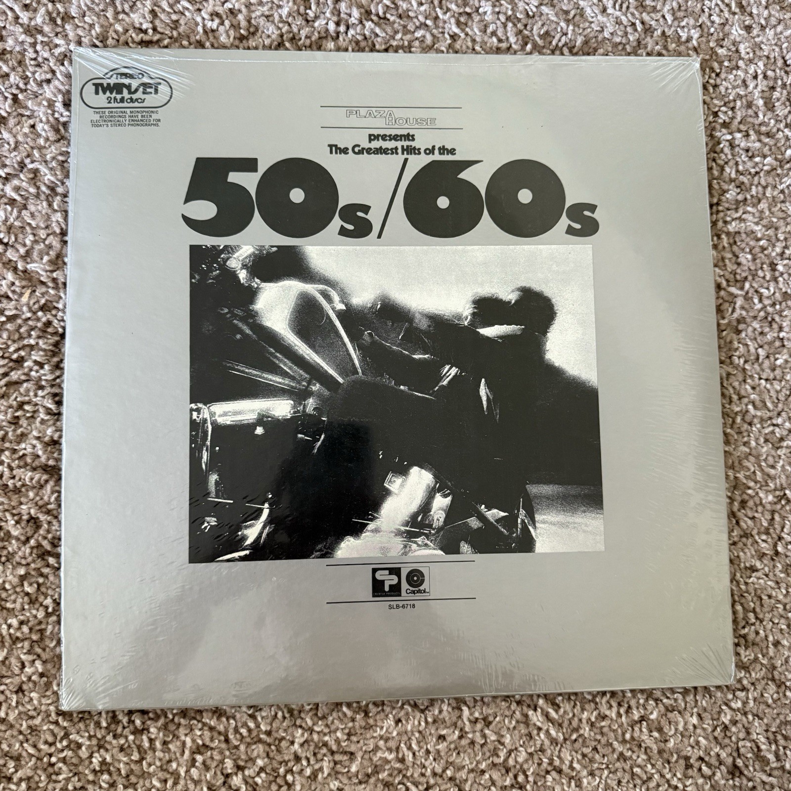 Plaza House Presents The Greatest Hits Of The 50s & 60s (SLB-6718) VG/VG Shrink