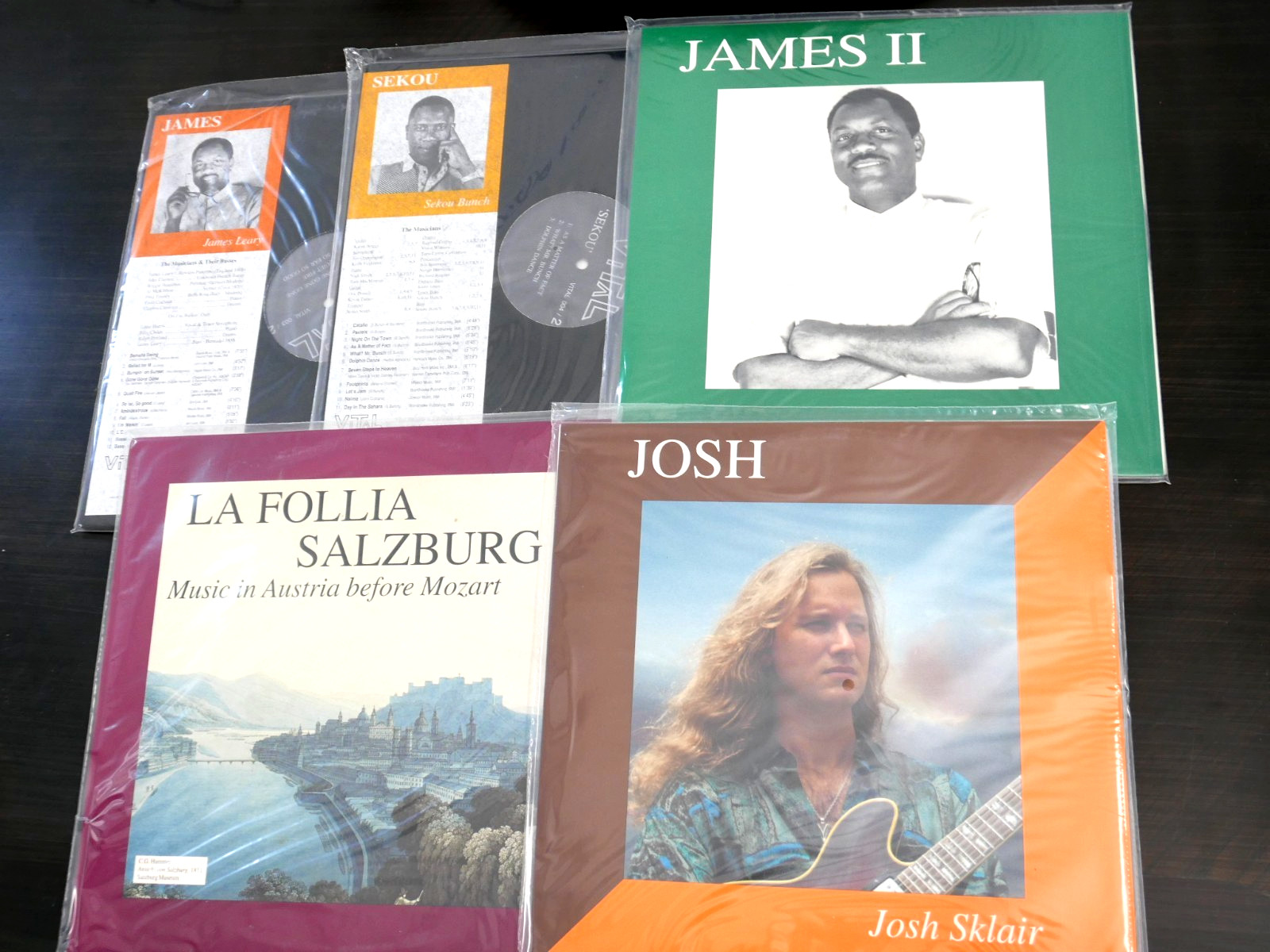 New Sealed, 5 x Double LPs, VTL /David Manley, Audiophile Recording,  1990\'s OOP