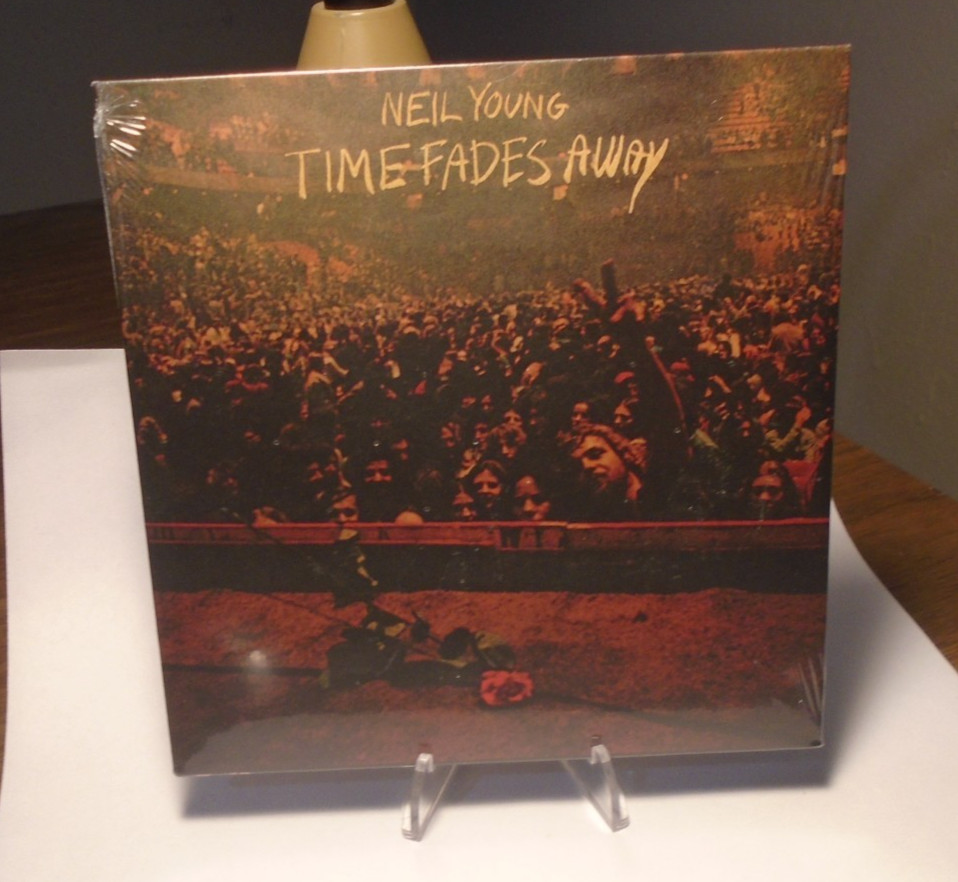 Neil Young Time Fades Away CD 1973 live album cardboard sleeve factory sealed