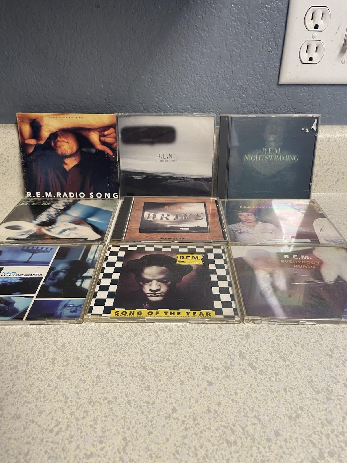 REM CD Singles Lot Of 9