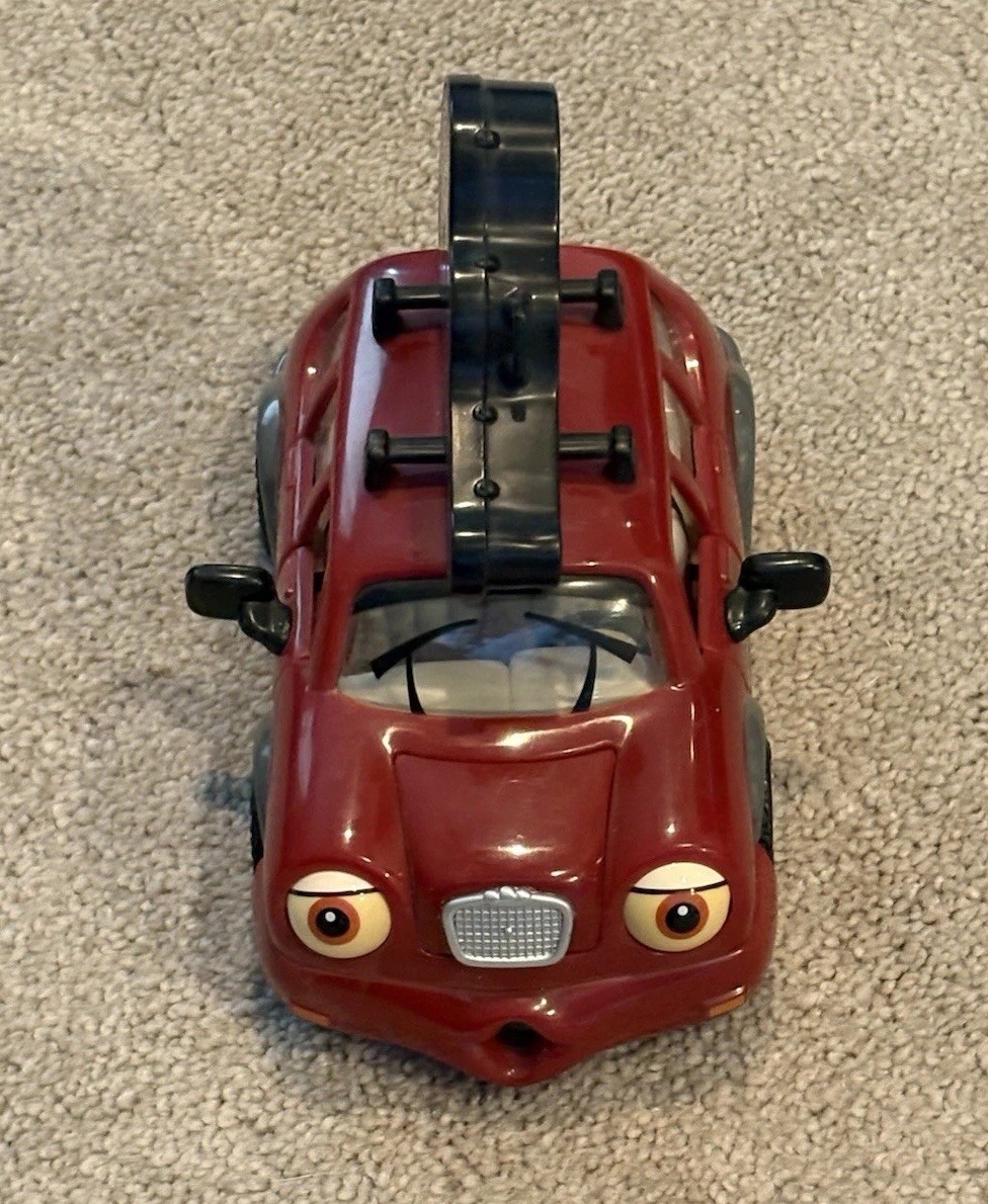 Vintage 1999 The Chevron Cars Collectible Toy Nando with Guitar Case No. 23 USED