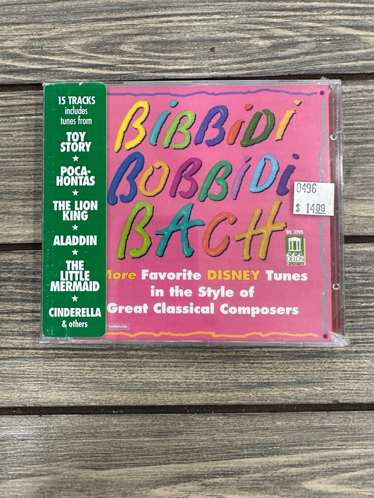 Vintage ENGLISH CHAMBER ORCHESTRA : BIBBIDI BOBBIDI BACH CD (2005)