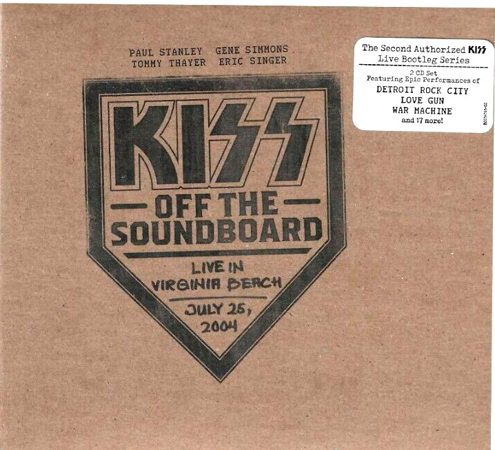KISS , off  the Soundboard: Virginia Beach 2004 , NEW 2 CDS Bootleg Series Live