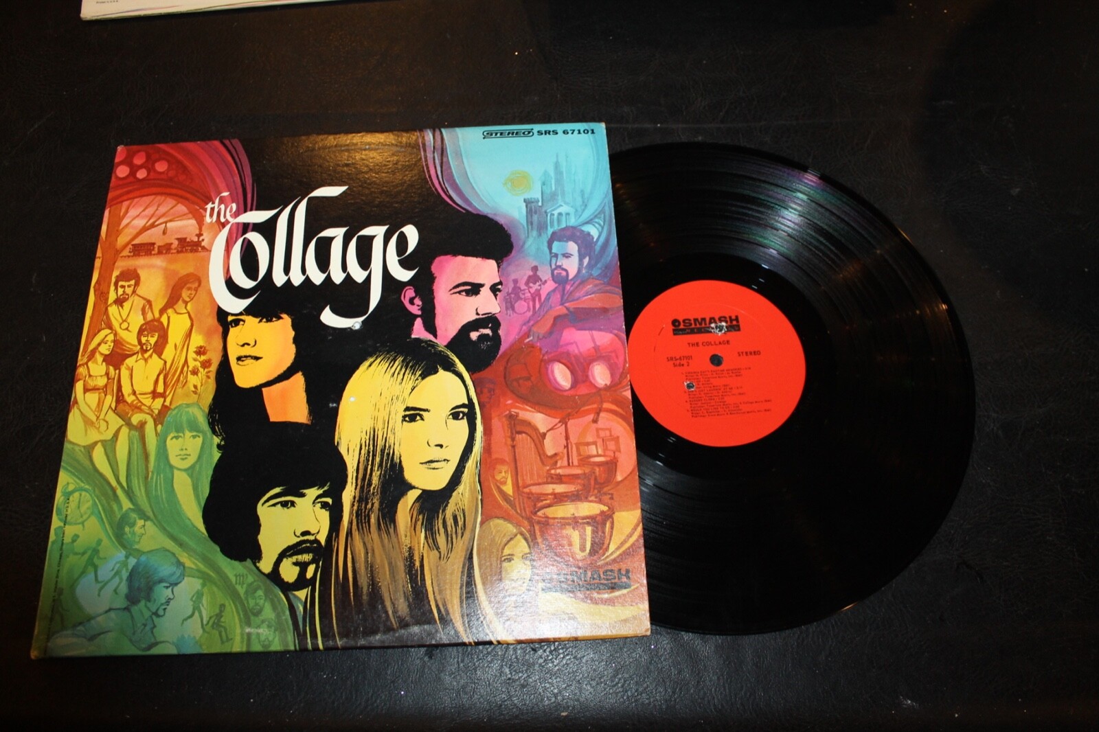 The Collage Self Titled 1st Press Smash Records LP Folk Soft Psych UC