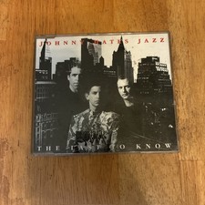 Johnny Hates Jazz The Last To Know UK Import 3 Track CD 1992 Virgin Records Ltd picture