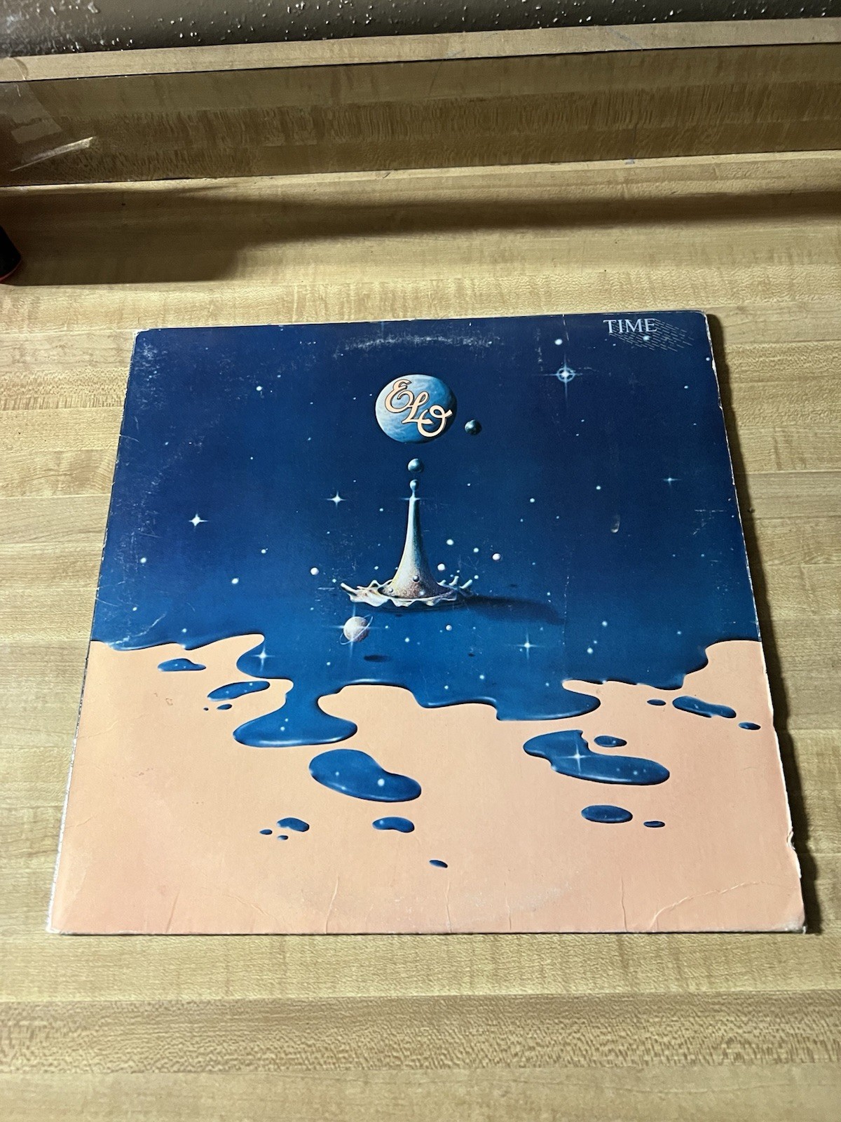ELO Time 1981 LP FZ 37371 Brian Gardner BG Allen Zentz VG+ Vinyl