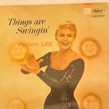 Peggy Lee - Things Are Swingin' LP .  Capitol T 1049 1959 High Fidelity. Mono. picture
