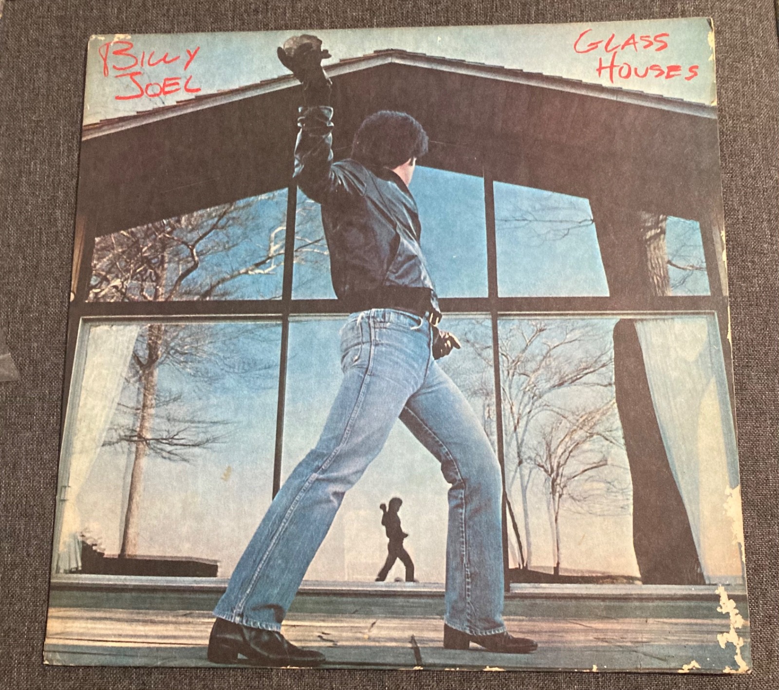 Vintage Billy Joel Glass Houses 1980 LP Vinyl Record Columbia Records