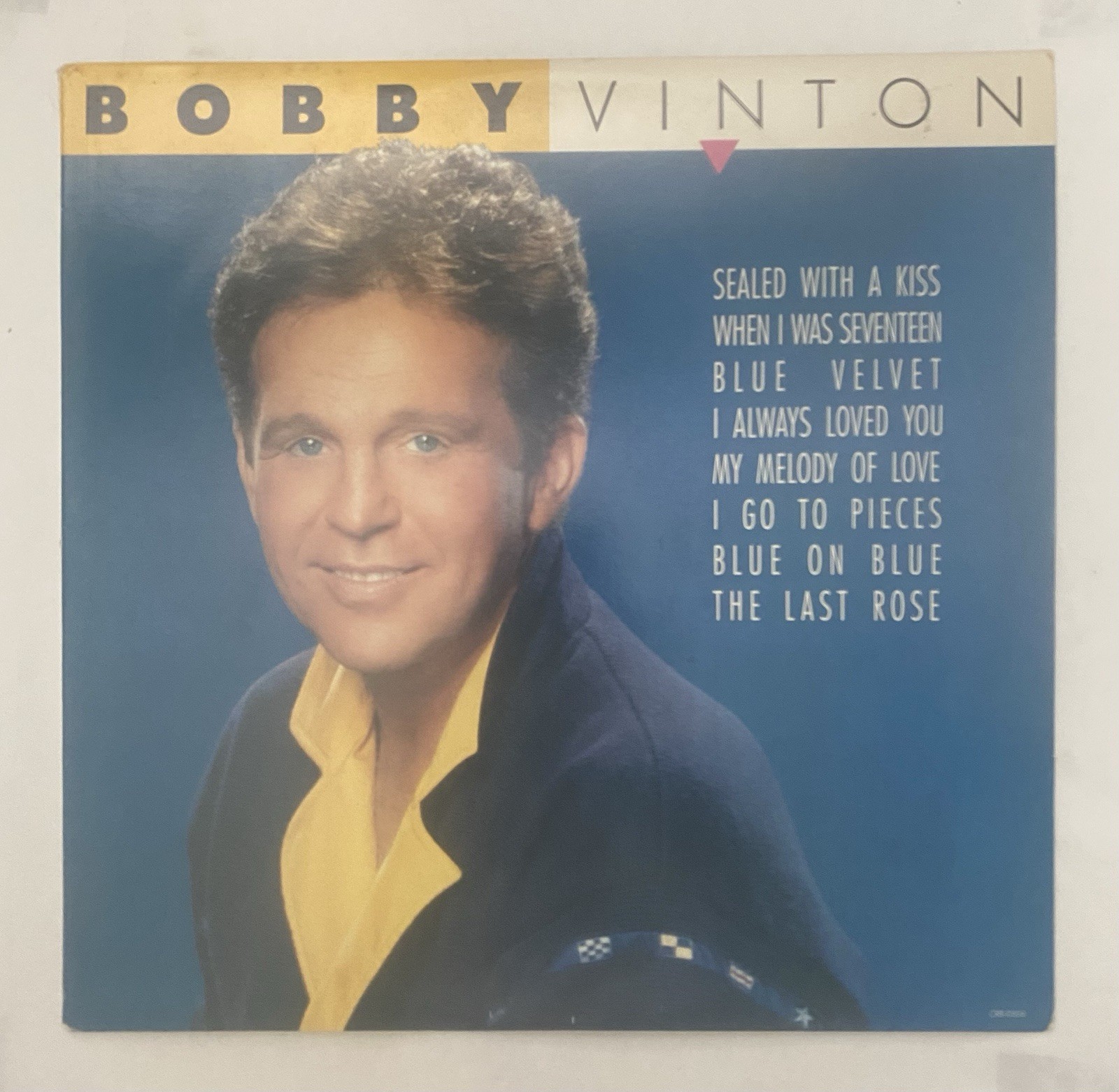 Bobby Vinton - Self Titled Vinyl LP 1988 Curb Records CRB-10606 Promo VG