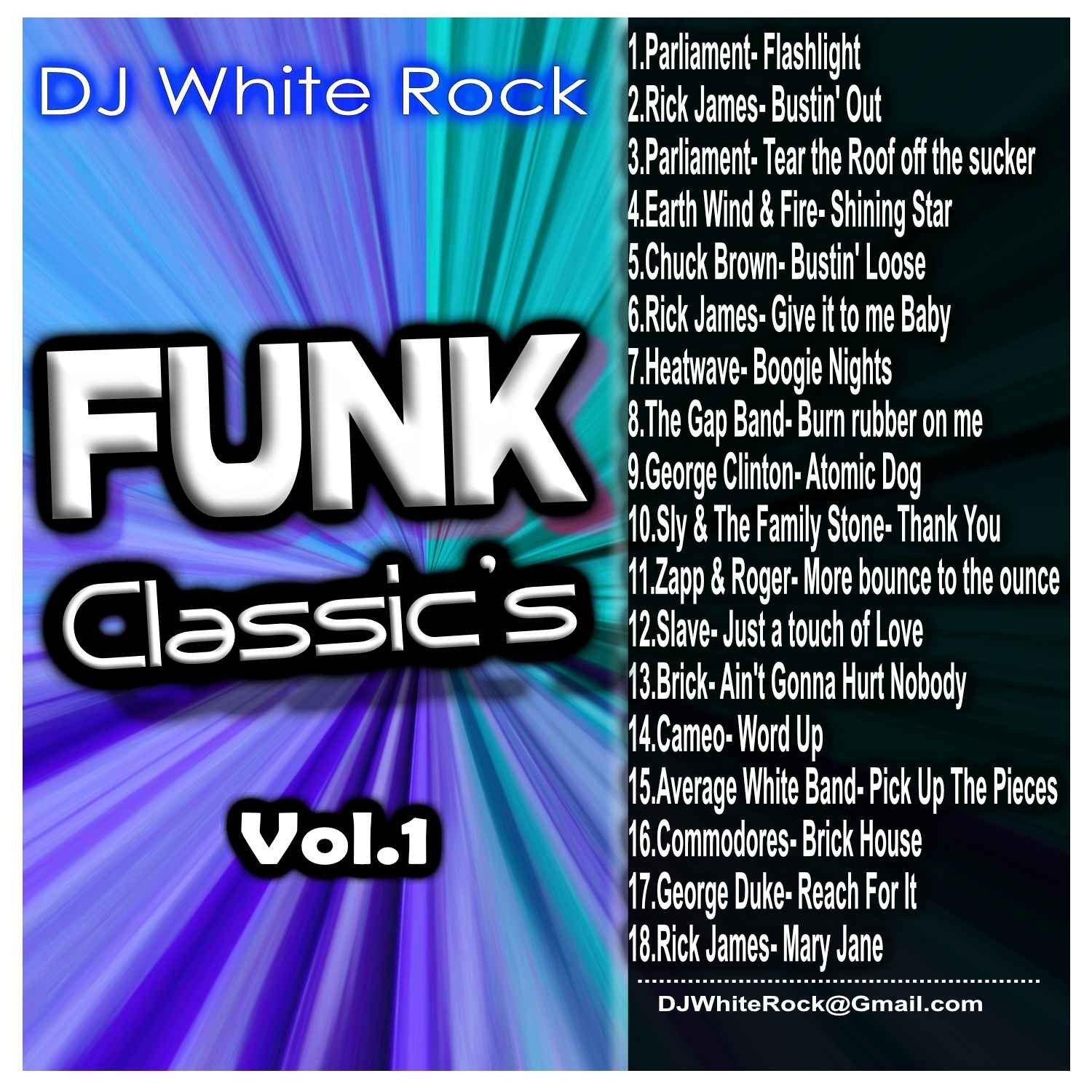 DJ White Rock Funk Classic\'s Vol.1