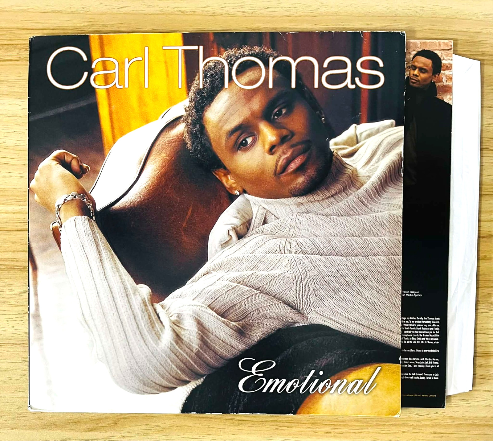 Carl Thomas / Emotional 2000 EU Original 2LP Arista Records 74321754421 Nivea