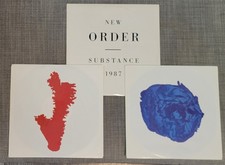 NEW ORDER – Substance 1987 2LP Quest 1-25621 First US Pressing Embossed Cover picture