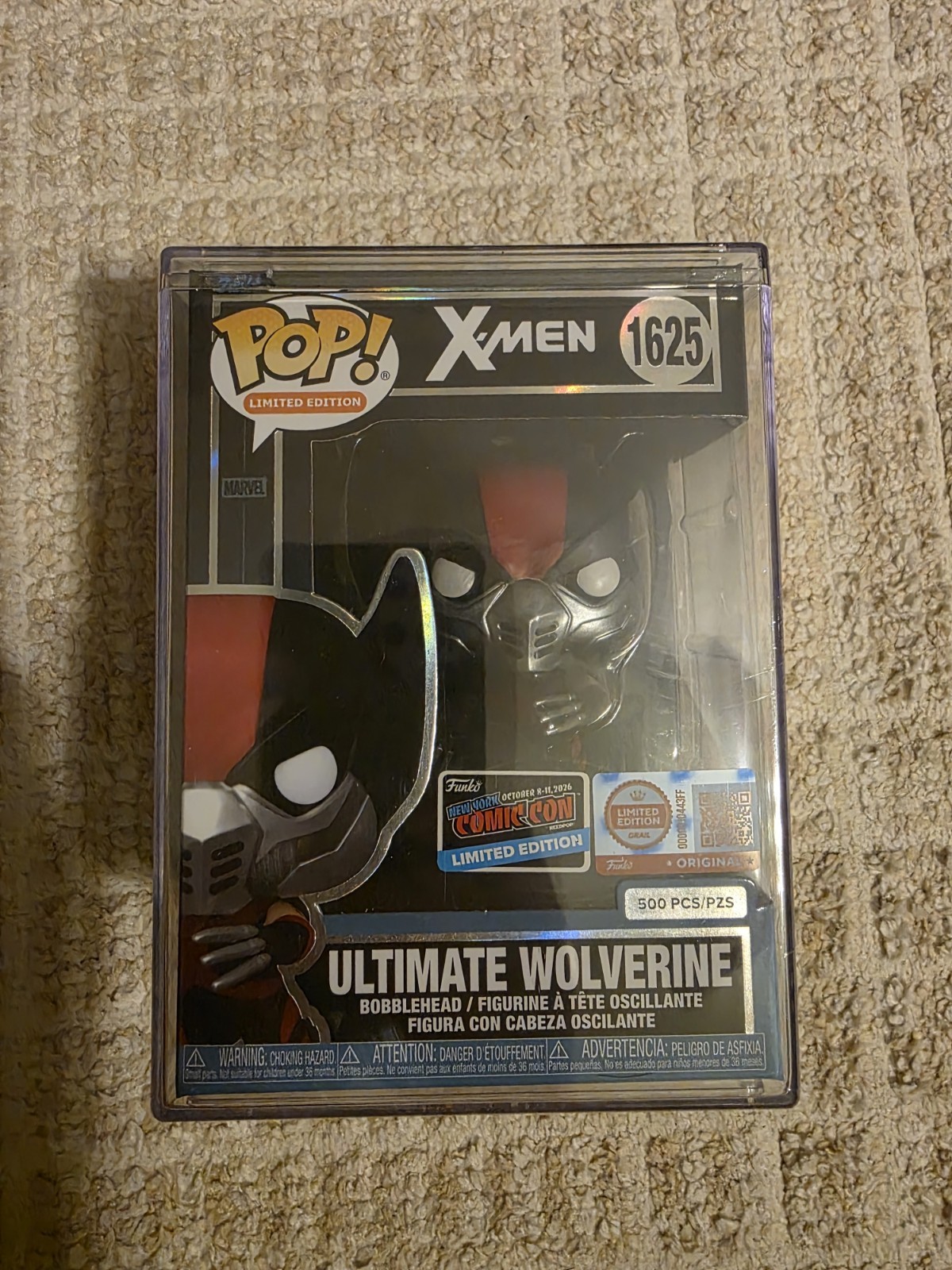NYCC 2026 Exclusive Funko Pop X-Men Ultimate Wolverine #1625 LE 500pcs Limited 
