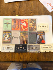 Vintage 80s 90s Cassette Tape Lot Motley Crue Def Leppard Scorpions Ratt Bon Jov picture