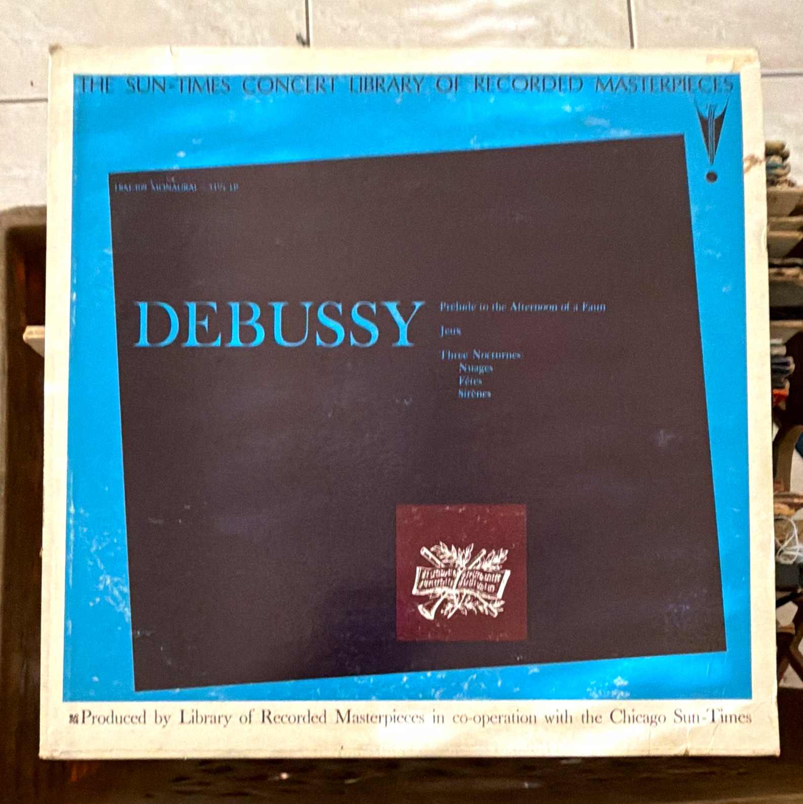 Concert Library LRM 109 Debussy Vienna New Symphony 12\