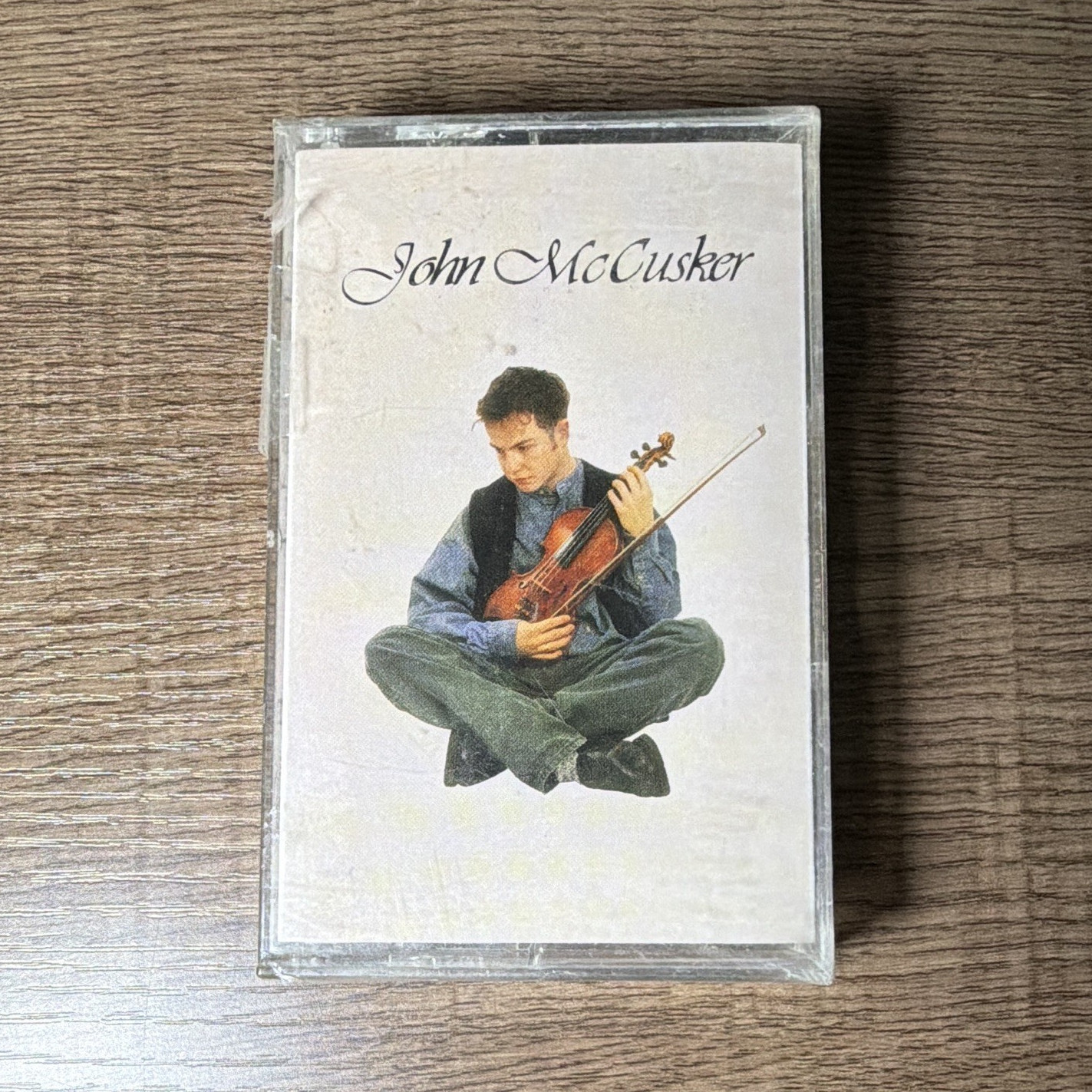 John McCusker John McCusker Temple Records Folk Album Cassette Jewel Case
