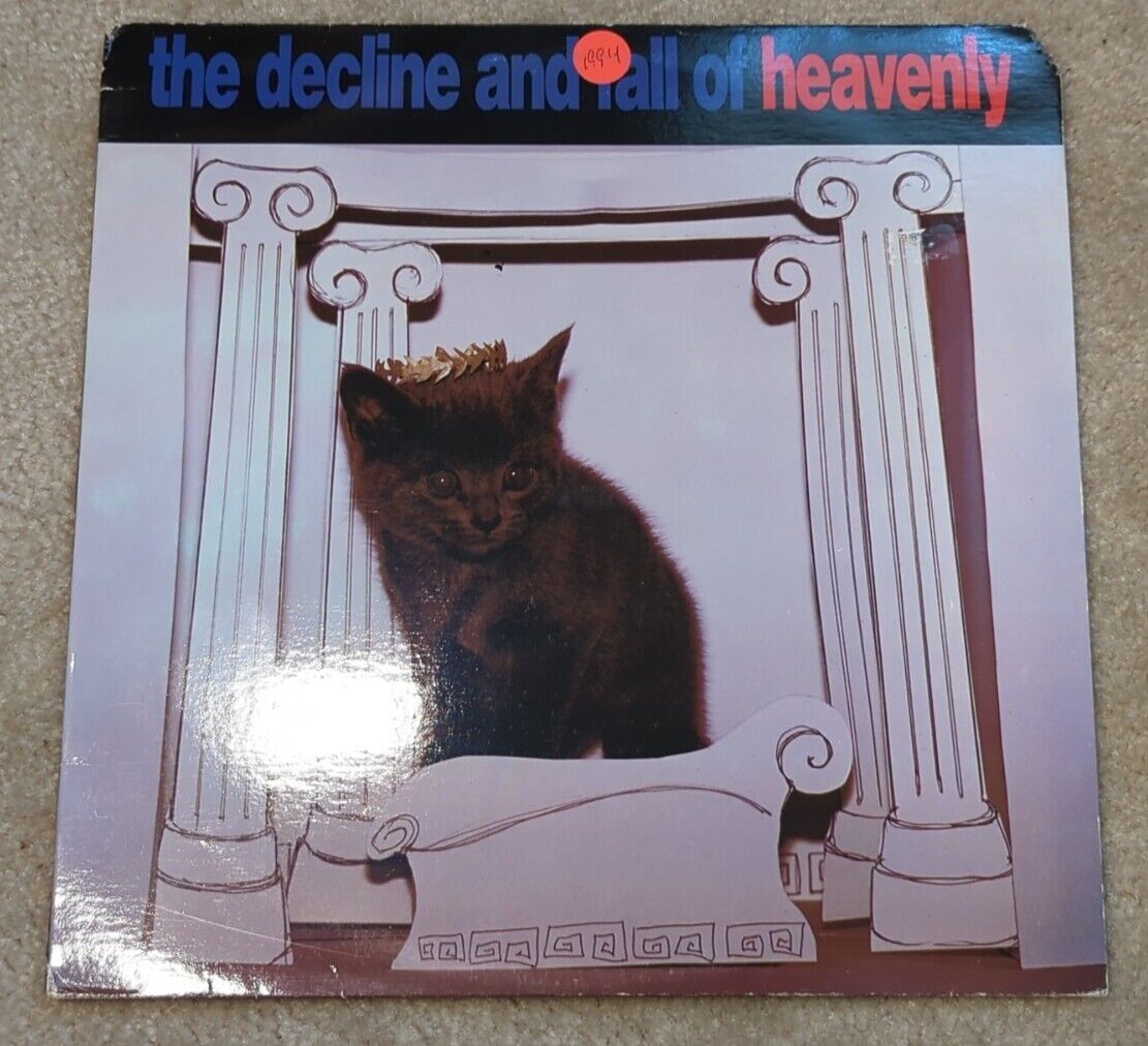 HEAVENLY DECLINE & FALL OF HEAVENLY - US 1994 Original Vinyl LP Indie Rock 
