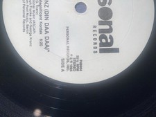 Rare 1984 Demo promotional Copy Of German Discotheque George Akeem EP Vinyl Demo picture