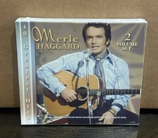 MERLE HAGGARD 40 GREATEST HITS CD NEW SEALED  picture