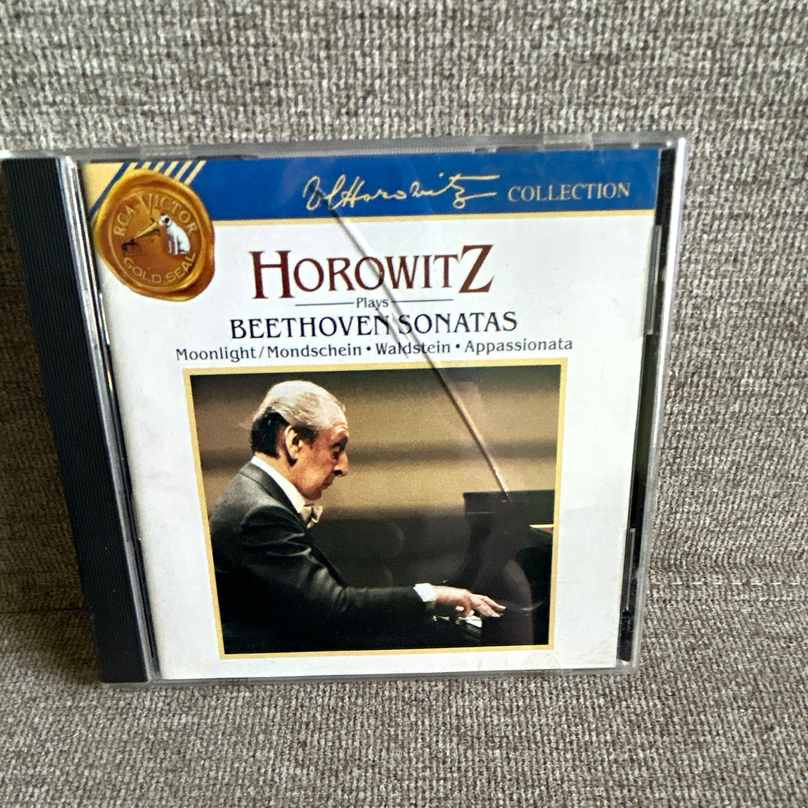 Vladimir Horowitz Beethoven: Horowitz Plays Beethoven Sonatas CD 1990 RCA