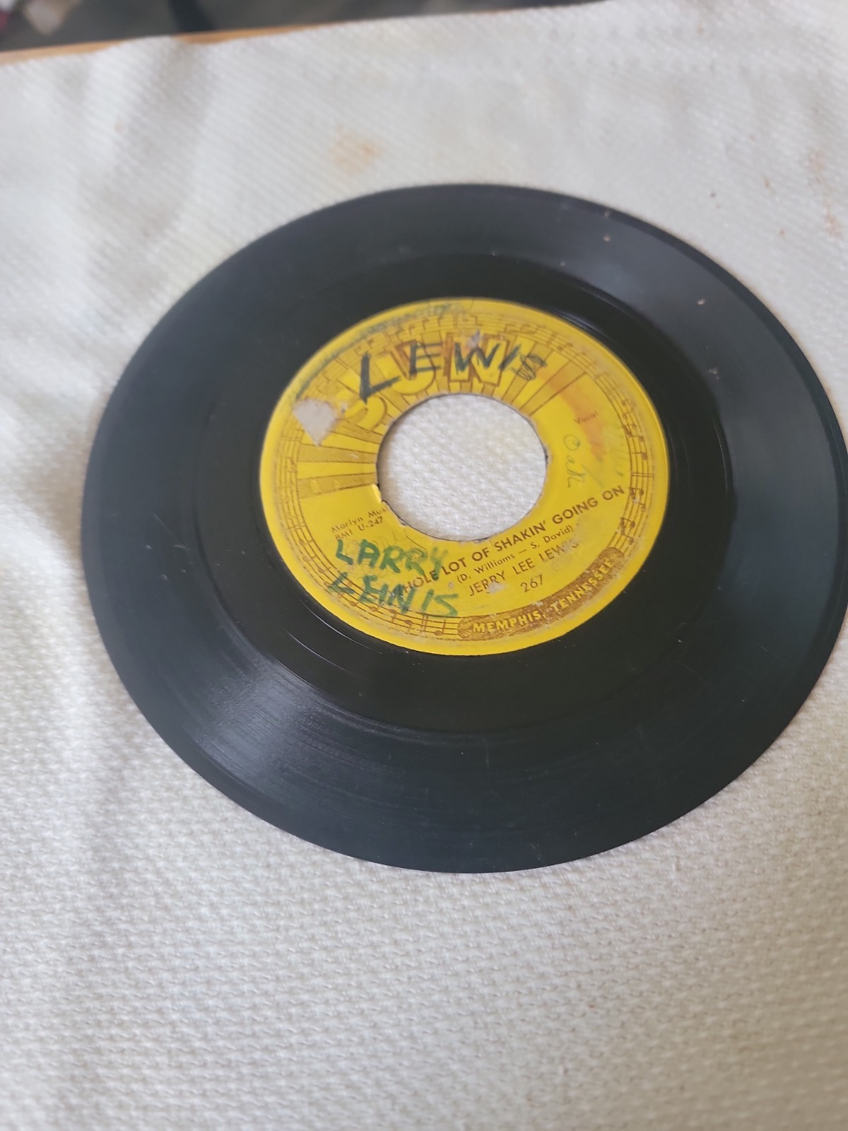 Vintage 7-inch Vinyl Record 45 RPM  