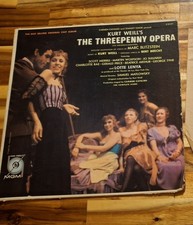 Kurt Weill's-The Three Penny Opera E3121 MGM Original Cast Vinyl LP picture