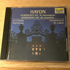 Telarc Haydn Symphonies 31 Hornsignal/45 Farewell Mackerras CD CD-80156 picture